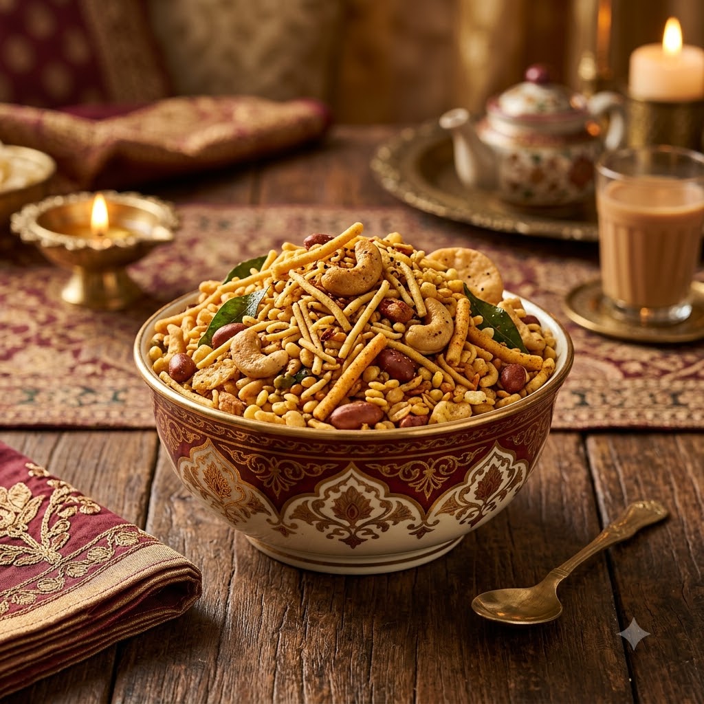 Indian namkeen snacks