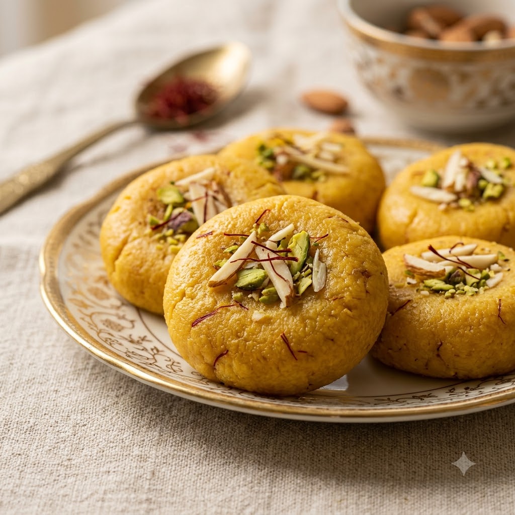 Saffron kesar peda